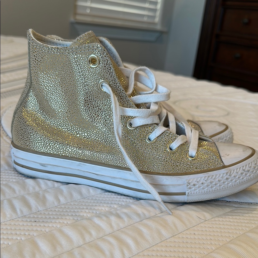 Converse Women’s Gold Trainers